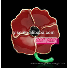 fashion enamel flower alloy brooch